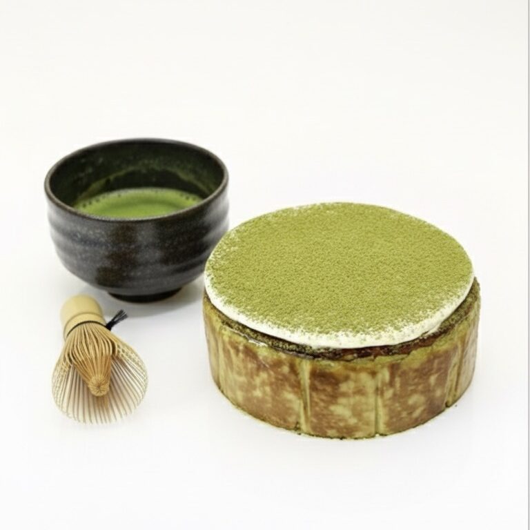 Matcha Basque Burnt Cheesecake