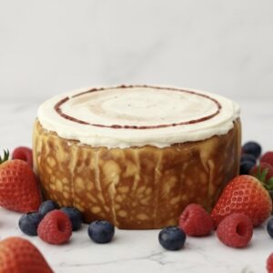 Mixed Berry Basque Burnt Cheesecake